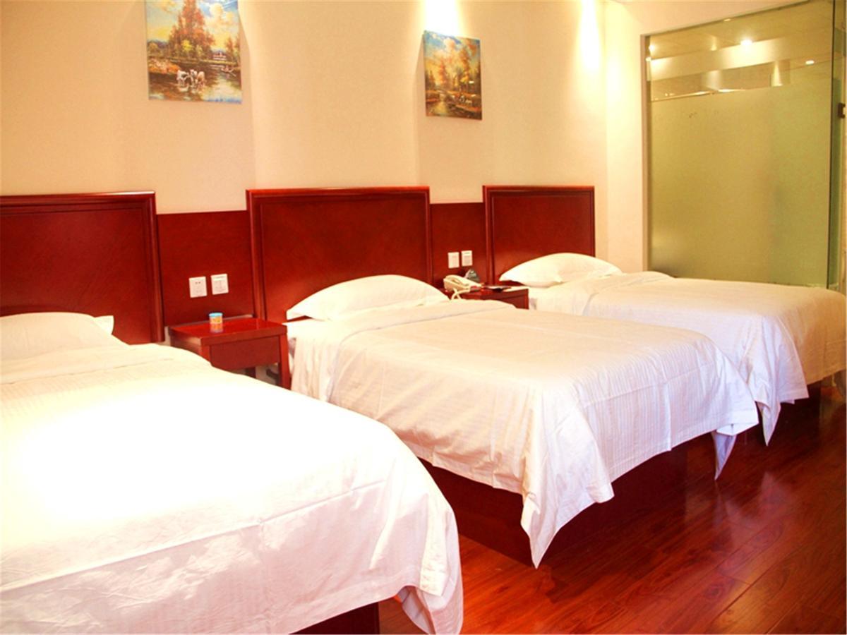 Greentree Inn Anhui Hefei Heyu Rd. Dayun City Express Hotel Longtang Eksteriør billede