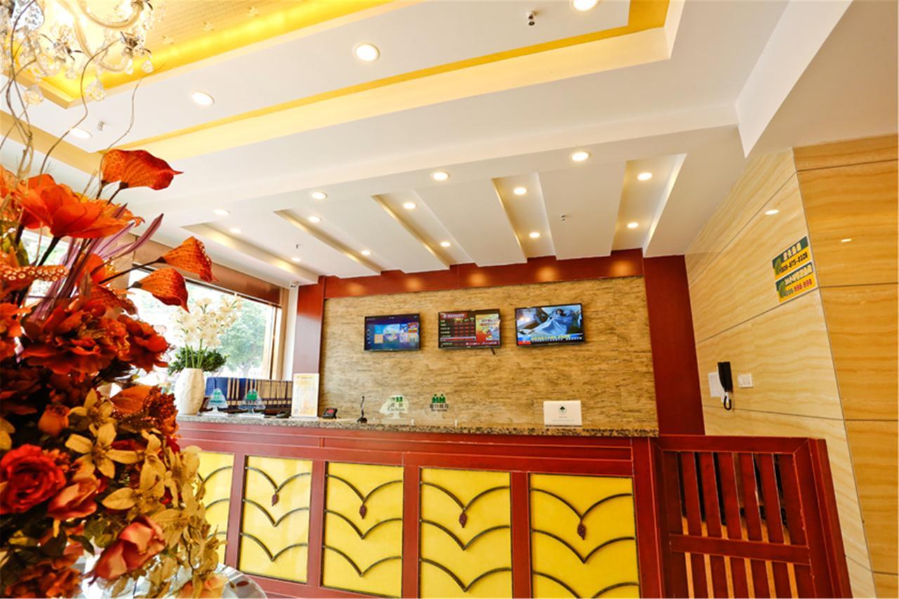 Greentree Inn Anhui Hefei Heyu Rd. Dayun City Express Hotel Longtang Eksteriør billede
